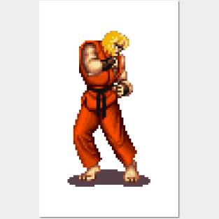 Ken Fighting Sprite Posters and Art